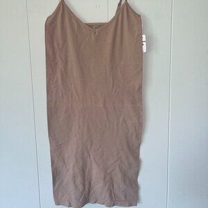 NWT Free People V-Neck Mini Slip Dress (xs/s)